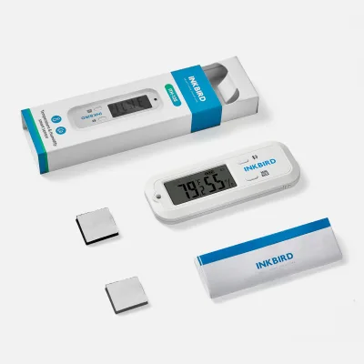 Portable Mini LCD Small Digital Hygrometer Thermometer With Wire Temperatrure Humidity Sensor