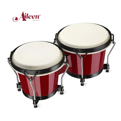 Best Bongo Drums 6.5" and 7.5" Congas Drums for Kids Adults Beginners Professional Wood Percussion Instrument(BOG105D)