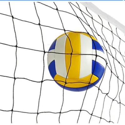 Tournament-Ready Double-Layered Volleyball Net with Weighted Base for Coastal Areas and Windy Conditions