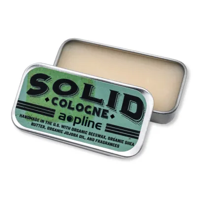 Custom OEM/ODM Unisex Yellow Fruity Scent Sample Size Solid Perfume Eau De Cologne Private Label Wax Fragrance for Men and Women