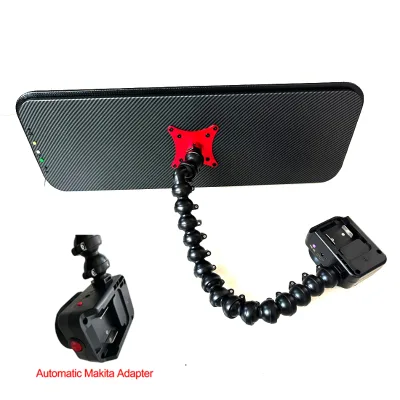 600x200 Automatic Adapter Cordless Battery Wireless Dent Lamp With 9 Led Lamp Adjustable Car Repair Tools Dent Lamp