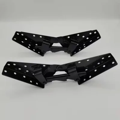 Zinc Color Folding Sofa Bed Hinge Adjustable Angle Mechanism 3 Position Furniture Hinges