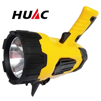 Rechargeable LED Handheld Searchlight 10W T6 + 3W COB Dual Light Source IP65 Waterproof Portable Spotlight for Outdoor Emergency