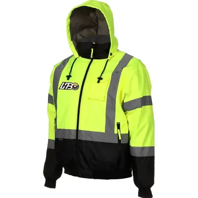 OEM ODM Reflective Safety Jacket High Quality Winter Warm Worker Safety Jacket Customised Work Safety Jacket