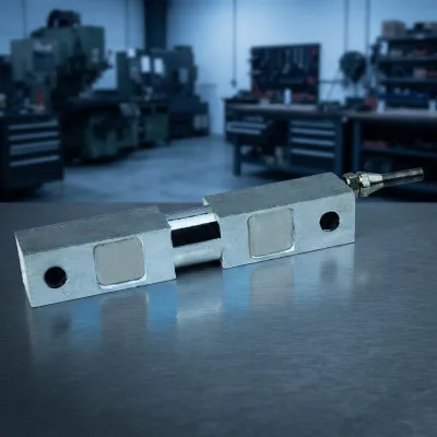 Alloy Steel Shock Resistant Double Ended Shear Beam Load Cell Anti-Eccentric Low Creep Force Transducer Batching Platform Floor