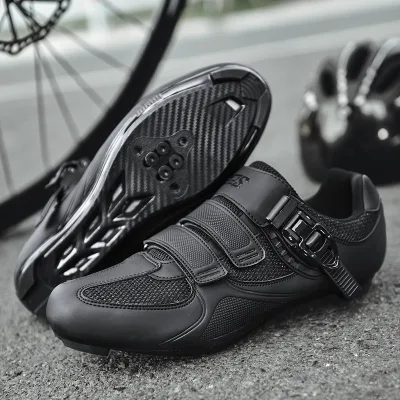 Men's Women's Summer Fashionable Lockless Cycling Shoes New Style Road Car Bicycle Mountain Bike Insoles Rubber Carbon Mesh