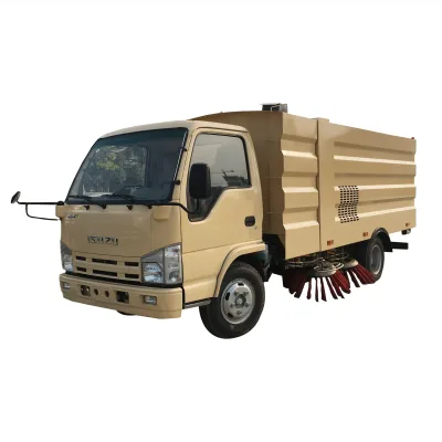 New Condition Road Sweeper Truck with Middle Brushes for Urban Cleaning