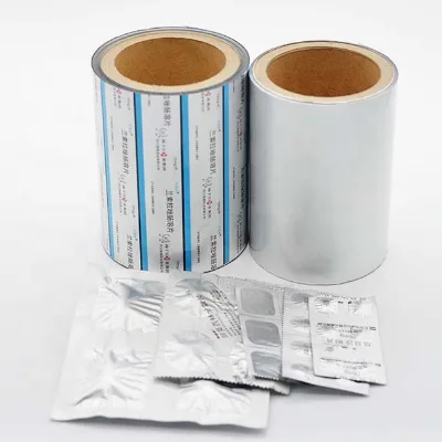 AL PE Structure Aluminum Strip Foil for Capsules Pills Packaging Manufacturer with 24 Years Production Experience