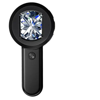 Hot Selling 100X Magnifying Glass with 2-Inch IPS Screen Digital Microscope for Reading with White Purple Lights