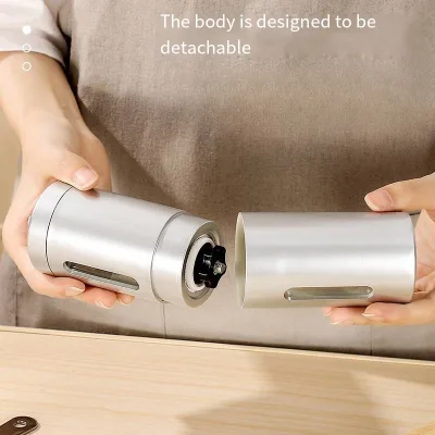 Portable Hand Cranked Coffee Grinder, Coffee Bean Grinder, Manual Coffee Grinder, Hand Cranked Grinder
