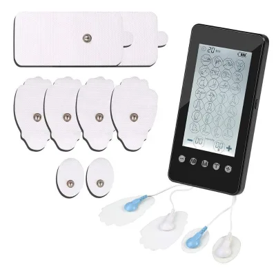 28modes Low Frequency Massager Touch Screen Tens Unit Simulated Massage Therapy for Lower Back, Arm, Shoulder and Arthritis