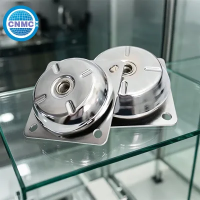 Compact Disc Type Rubber Absorbers Vibration Control Mounts for Electronic Cabinets