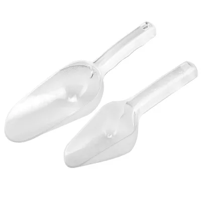 Wholesale Food Grade Clear Ice Scoop Polycarbonate Utility Scoop