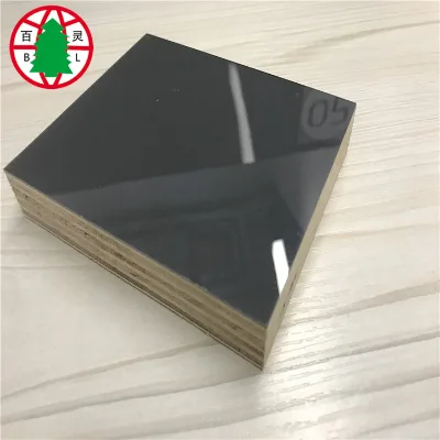 Modern First-Class Commercial Plywood E1 Poplar Solid Color Wood Grain Melamine Paper