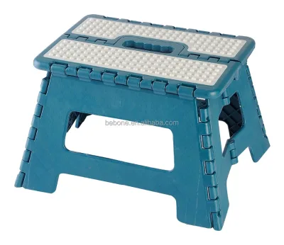31*22*22CM EN14183 Portable Massage Thick Plastic Folding Stool for Living Room, Study, School and Camping