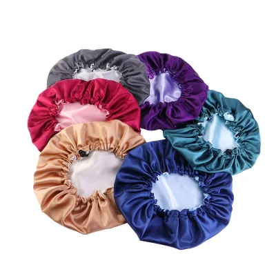 High Quality Reusable EVA Women's Shower Hair Cap Waterproof Bath Bandana