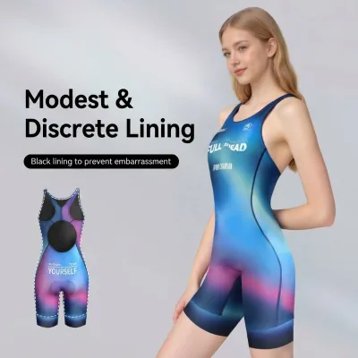 Tight-fitting Outdoor Triathlon Plus Size One-Piece Suit Unisex Adults Breathable Quick Dry Laser-Cut SMART FABRIC Cycling