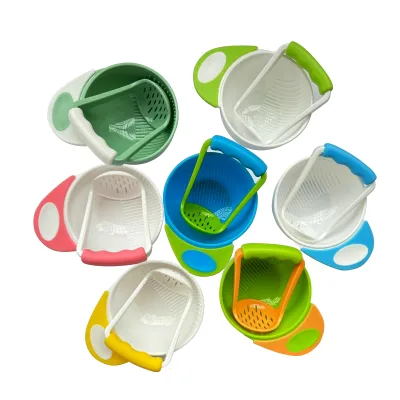 Food Grade Homemade Baby Food Bowl Baby Feeding Fruits Veggies Masher Mash Serve Bowl With Food Masher
