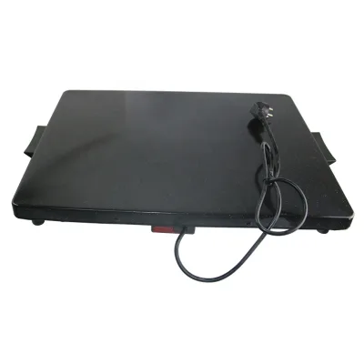 Simple Style Electric Jewish Hot Plate Glass Surface Metal Edge Shabbat Warming Tray Featuring Temperature Control Aluminum