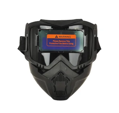 Safeup UNS Auto-Darkening Fashion Welding Helmet Solar Power Automatic Face Shield PP Material for Metal Fabrication