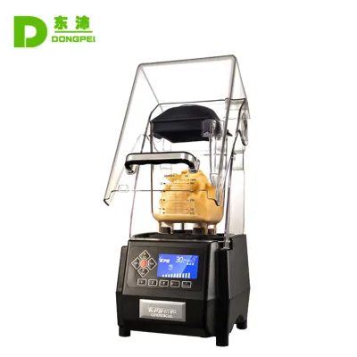High Speed Multifunctional Juice Smoothies Machine Fruit Blender Meat Mixer with Manual/Electric Power for Household Outdoor Use