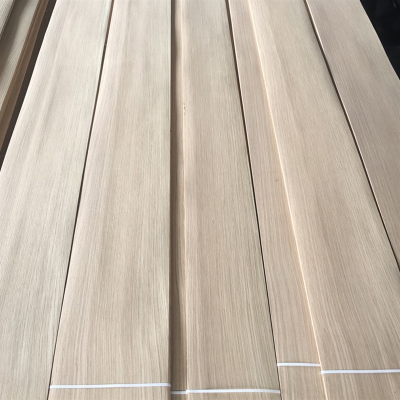 New Style StyleFactoryCheap Price Mountain/Straight Grain American White Oak Veneer 0.45mm 0.5 0.6 Natural Sliced Wood