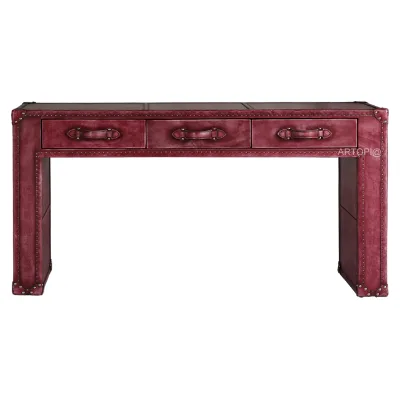 Handmade 1 Antique Wood Console Table