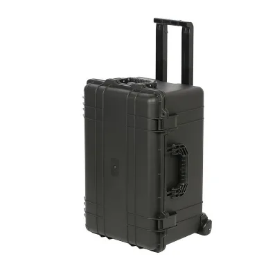 Custom IP67 Waterproof Hard Plastic Hard Wheeled Storage Waterproof Lockable Flight Tool Case Waterproof With Foam