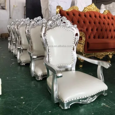 Pink Salon Furniture Luxury Princess Waiting Chair Hotel Chair