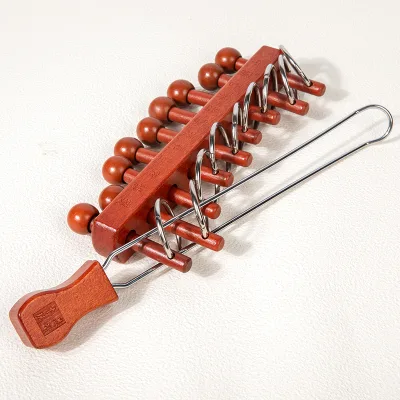 Classic Wooden Nine-Linked Rings Chinese Traditional Kongming Children's Educational Puzzle Toy Nine-Linked Rings Toys