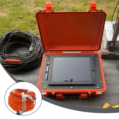 24Channels High Resolution Seismic Measuring Device Foundation Engineering Inspection