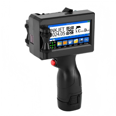 Tij Thermal Inkjet Touch Screen Hand Jet Printer Date Printing Manual Handheld Inkjet Printer Machine