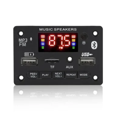 New Color Screen Display 12v 240w Highpower Amplifier Board Audio Accessories