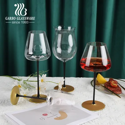 8oz Spray Color champagne Glass Wine Glass Colored Goblet Party Holiday Use Sublimation High Quality Gin Glass