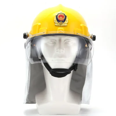Firefighter Rescue Helmet Safety Gear Fire Resistant ABS Safety Helmet for Professional Firefighters