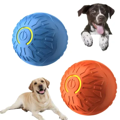 Intelligent Electric Dog Toy Ball Eco-Friendly Indoor Interactive Smart Cat Toy Plastic Smart Dog Ball