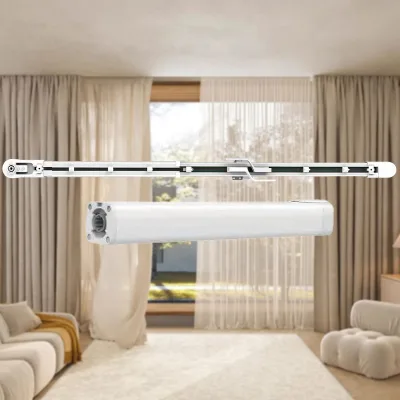 Electrical Curtain Motor for Automatic Drapery with Remote Controlling and Curtain Rail and Super Quiet Motor
