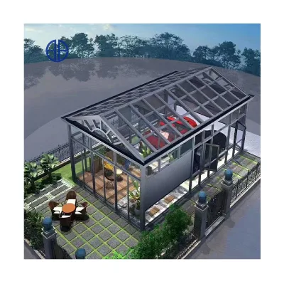 Outdoor Garden Low-e Tempered Glass Sunlight Room the Small Sunny Sunshine Glass Room