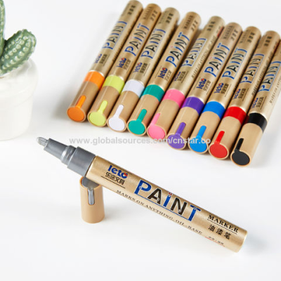 Leto paint marker pen LT-1102,12 colors.