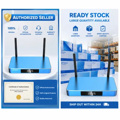 Popular S7 MAX Android 12 6K Blue Smart Streaming Device with Quad Core Processor 802.11n-USA Stock Fast Shipping 24/7 Service