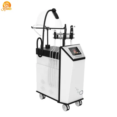 Professional 10 in 1 Oxygen Therapy Equipment Pure Oxygen Mask Oxygen Hyperbaric Facial Machine