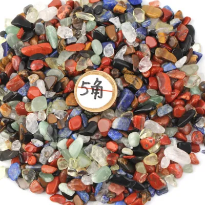 HY Wholesale Natural Rock Crystals Energy Stones Polishing Crystal Gravel Gemstone Chips Crafts