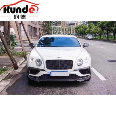 Runde for BENTLEY Continental GT or GTC 2015-2017 Upgrade Startech Style Body Kit Front Lip Rear Lip Side Skirt Front Air Knife