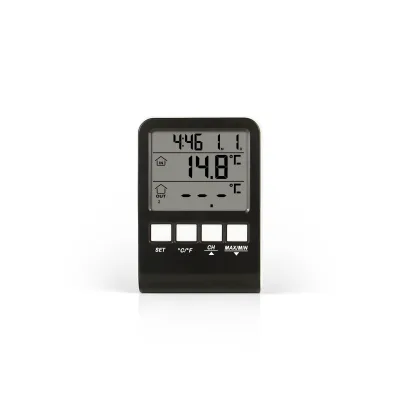 Portable Wireless Weather Station Thermometer  Humidity Monitor  Automatic Weather Station With Sensor