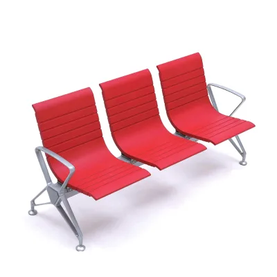 Public Space Waiting Link Chair Heavy Duty Waiting Seat For Airport Terminal Bank Government Hall