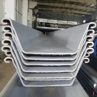 Premium Grade 600x355x7 U Z Shape Type Sy295 Sy390 Hot Rolled Mild Interlocking Larsen Profile Structural Carbon Steel Sheet Pile