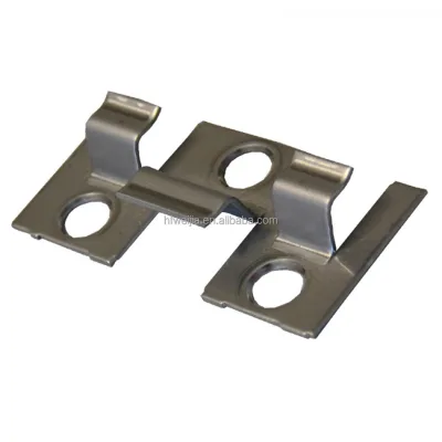 Hidden Fastener System Rot Resistant Stainless Steel Wpc Outdoor Floor Decking Clips Modern Design Polished Finish 5+ Year