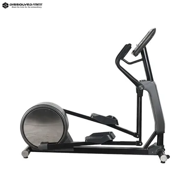 Adjustable Compact Smart App Connected Elliptical Trainer Manual Resistance Low Impact Fitness Machine Daily Cardio Workout