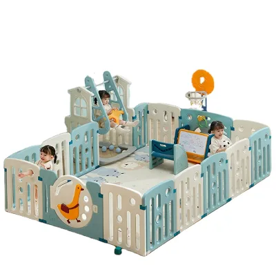 Children's Popular Indoor Playpen with Rail Guards Multiple Styles Baby Pool Balls Bed Fence Kids' Basketball Football Play Yard