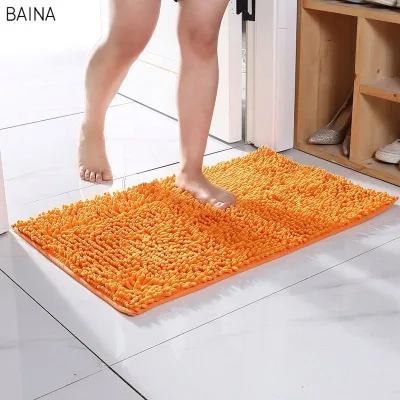 Carpet Mat Carpeting Carpet for Bathroom Rugs Washable Alfombras De Bano Chenille Super Absorbent Floor Mat Carpet Mat